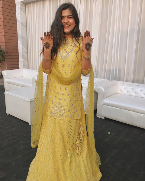 Lehenga With Short Kurti And Dupatta